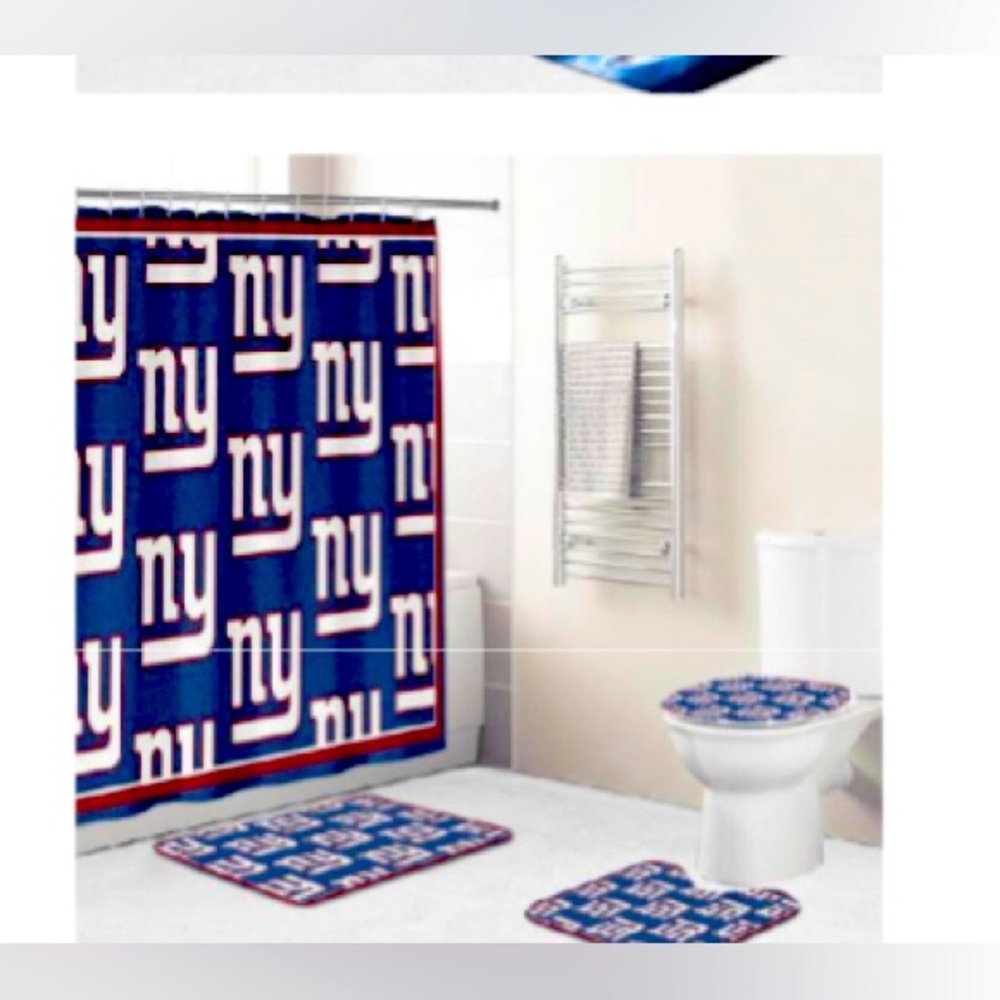 New York Giants bathroom set